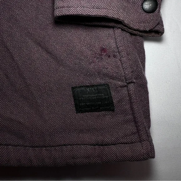 Vintage Nike Jacket - Reddish Brown (Maroon)- Size Large